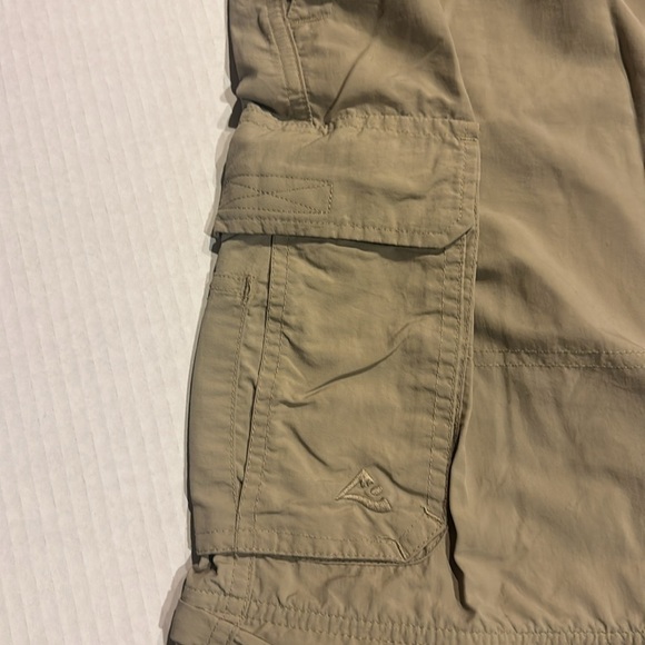 Alpine Design khaki pants convert to shorts 34x30 multiple pockets zipper front - Picture 7 of 11